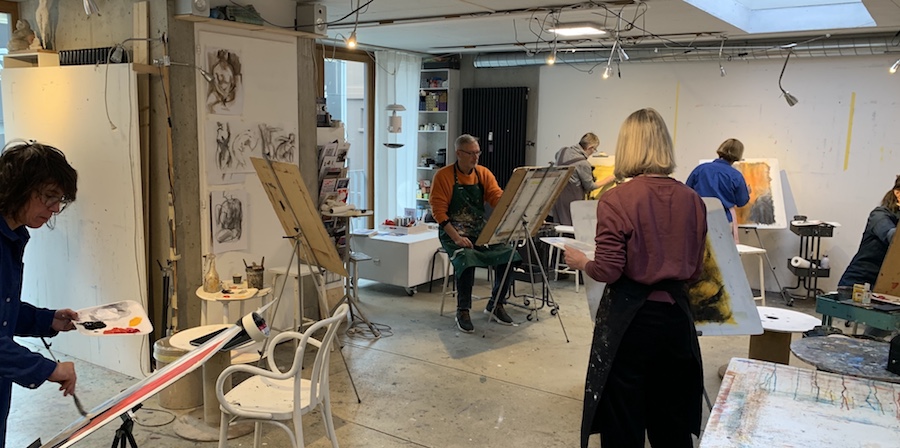 jacques walther cours de peinture dessin sculpture lausanne